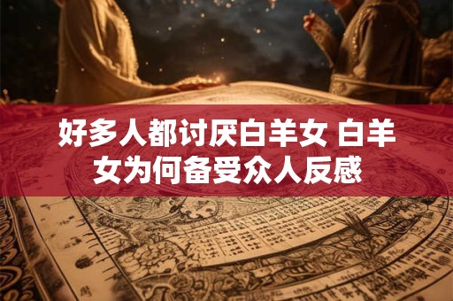 好多人都讨厌白羊女 白羊女为何备受众人反感
