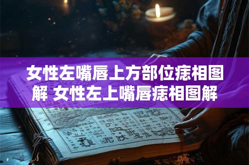 女性左嘴唇上方部位痣相图解 女性左上嘴唇痣相图解意味着什么