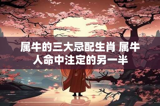 属牛的三大忌配生肖 属牛人命中注定的另一半