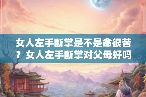 女人左手断掌是不是命很苦？女人左手断掌对父母好吗？