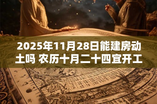 2025年11月28日能建房动土吗 农历十月二十四宜开工吗