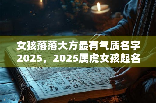女孩落落大方最有气质名字2025，2025属虎女孩起名最佳字