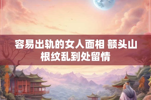 容易出轨的女人面相 额头山根纹乱到处留情