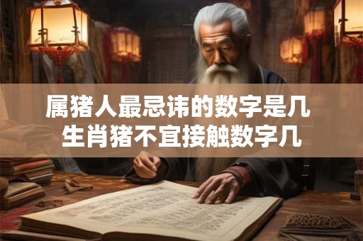 属猪人最忌讳的数字是几 生肖猪不宜接触数字几