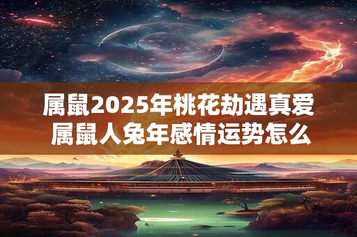 属鼠2025年桃花劫遇真爱 属鼠人兔年感情运势怎么样