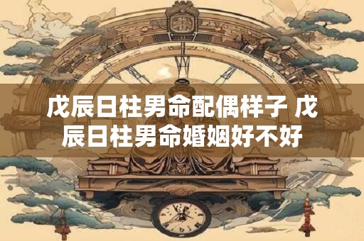 戊辰日柱男命配偶样子 戊辰日柱男命婚姻好不好