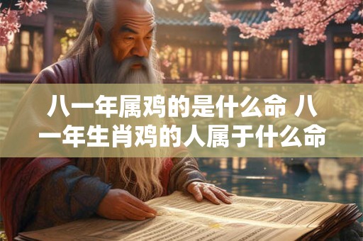八一年属鸡的是什么命 八一年生肖鸡的人属于什么命