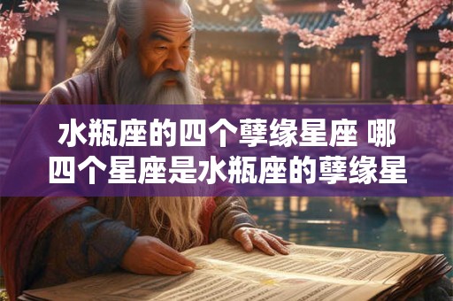 水瓶座的四个孽缘星座 哪四个星座是水瓶座的孽缘星座 水瓶座的四个孽缘星座 哪四个星座是水瓶座的孽缘星座