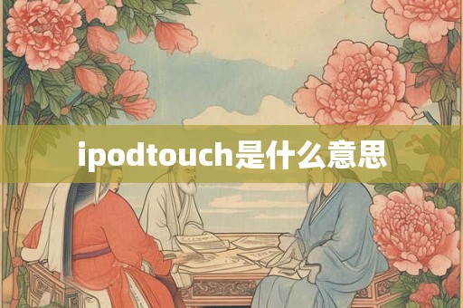 ipodtouch是什么意思