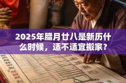 2025年腊月廿八是新历什么时候，适不适宜搬家？