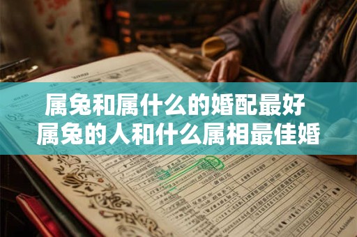 属兔和属什么的婚配最好 属兔的人和什么属相最佳婚配