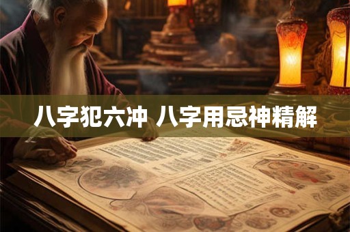 八字犯六冲 八字用忌神精解