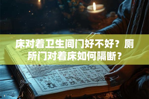 床对着卫生间门好不好？厕所门对着床如何隔断？
