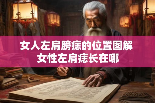 女人左肩膀痣的位置图解 女性左肩痣长在哪