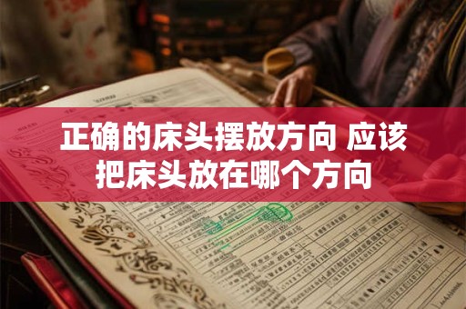 正确的床头摆放方向 应该把床头放在哪个方向 正确的床头摆放方向 应该把床头放在哪个方向
