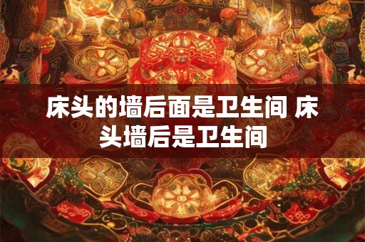 床头的墙后面是卫生间 床头墙后是卫生间