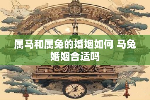 属马和属兔的婚姻如何 马兔婚姻合适吗