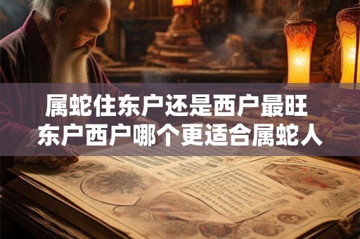 属蛇住东户还是西户最旺 东户西户哪个更适合属蛇人居住