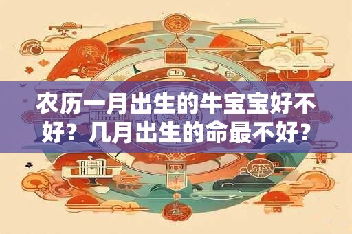 农历一月出生的牛宝宝好不好?几月出生的命最不好? 农历一月出生的牛宝宝好不好?几月出生的命最不好?