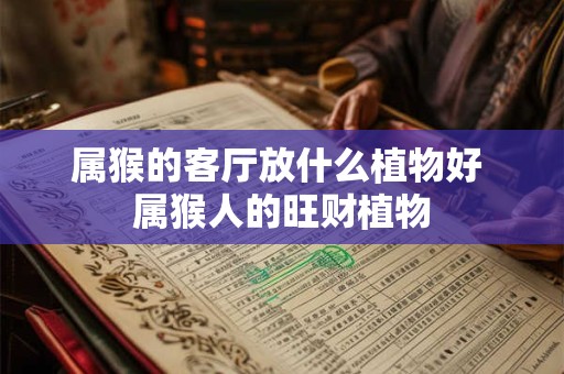 属猴的客厅放什么植物好 属猴人的旺财植物