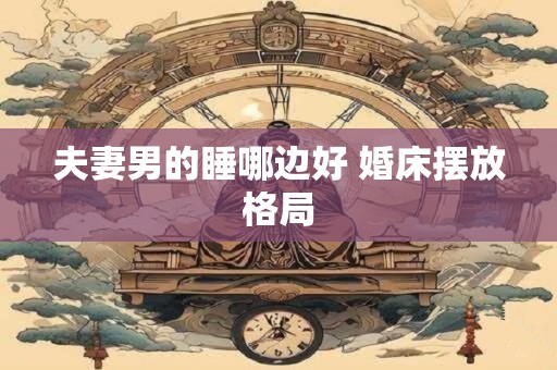 夫妻男的睡哪边好 婚床摆放格局
