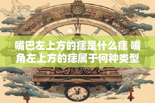 嘴巴左上方的痣是什么痣 嘴角左上方的痣属于何种类型的痣