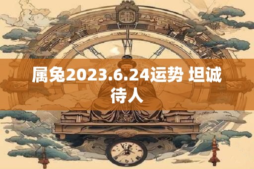 属兔2023.6.24运势 坦诚待人