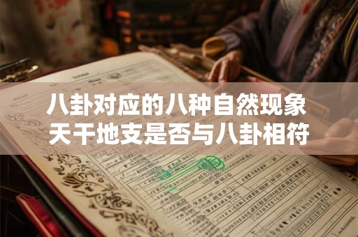 八卦对应的八种自然现象 天干地支是否与八卦相符