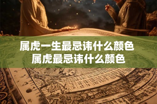属虎一生最忌讳什么颜色 属虎最忌讳什么颜色