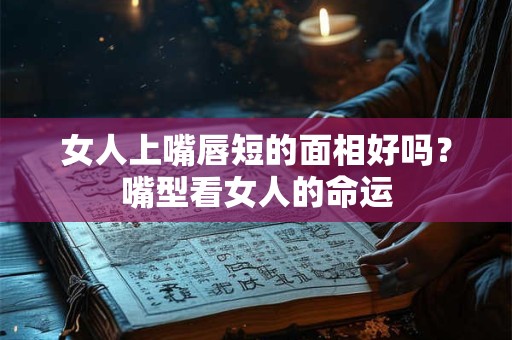 女人上嘴唇短的面相好吗?嘴型看女人的命运 女人上嘴唇短的面相好吗?嘴型看女人的命运