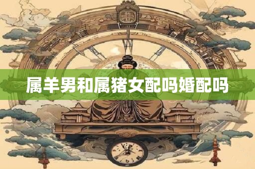 属羊男和属猪女配吗婚配吗