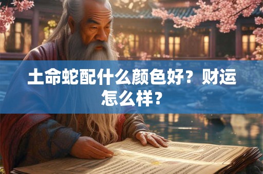 土命蛇配什么颜色好？财运怎么样？