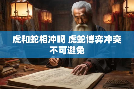 虎和蛇相冲吗 虎蛇博弈冲突不可避免 虎和蛇相冲吗 虎蛇博弈冲突不可避免