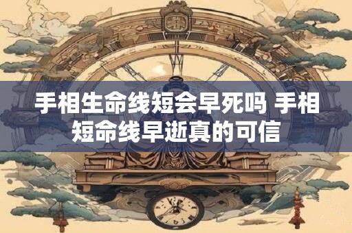 手相生命线短会早死吗 手相短命线早逝真的可信 手相生命线短会早死吗 手相短命线早逝真的可信