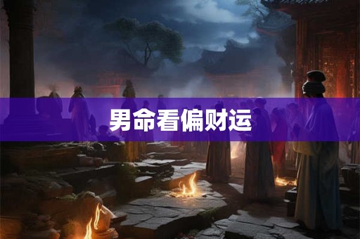 男命看偏财运