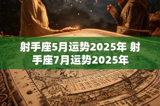 射手座5月运势2025年 射手座7月运势2025年 射手座5月运势2025年 射手座7月运势2025年