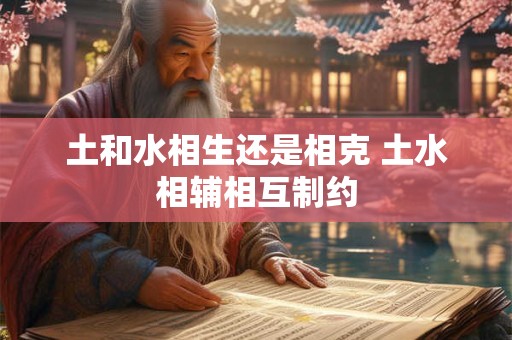 土和水相生还是相克 土水相辅相互制约