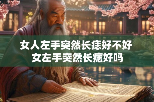 女人左手突然长痣好不好 女左手突然长痣好吗