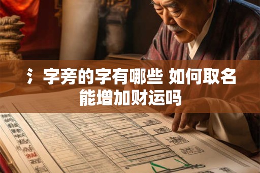 氵字旁的字有哪些 如何取名能增加财运吗