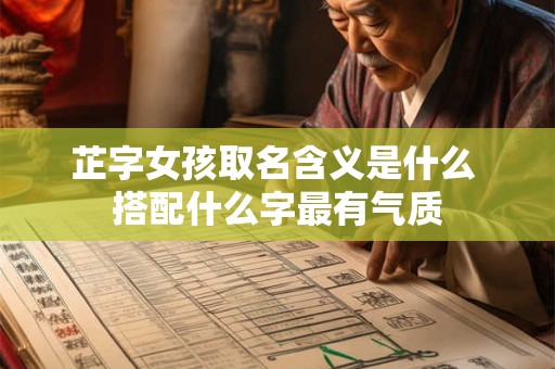 芷字女孩取名含义是什么 搭配什么字最有气质