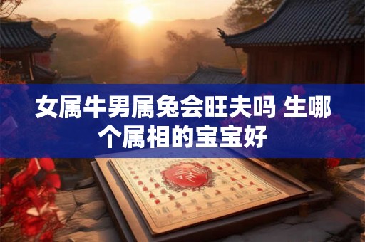 女属牛男属兔会旺夫吗 生哪个属相的宝宝好