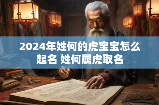2024年姓何的虎宝宝怎么起名 姓何属虎取名