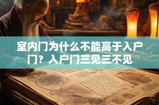 室内门为什么不能高于入户门？入户门三见三不见