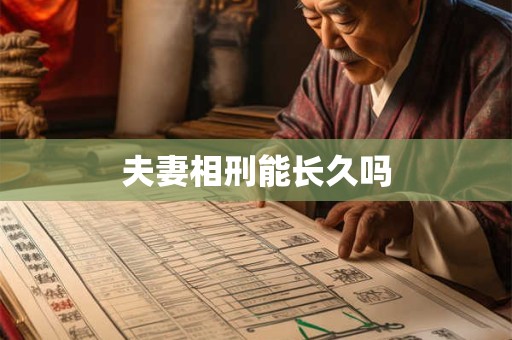 夫妻相刑能长久吗