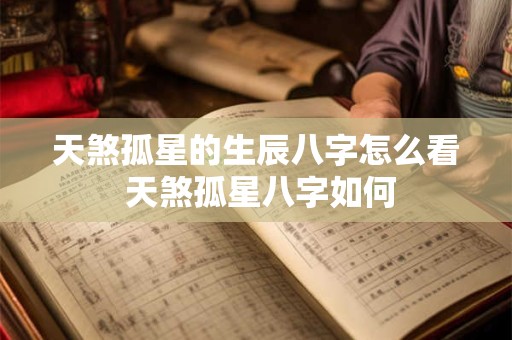 天煞孤星的生辰八字怎么看 天煞孤星八字如何 天煞孤星的生辰八字怎么看 天煞孤星八字如何