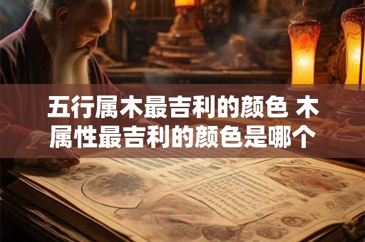 五行属木最吉利的颜色 木属性最吉利的颜色是哪个