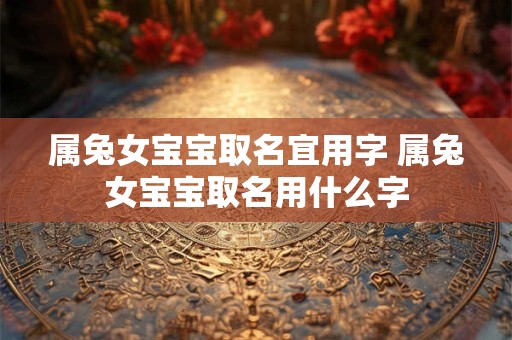 属兔女宝宝取名宜用字 属兔女宝宝取名用什么字