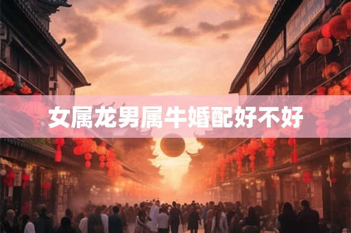 女属龙男属牛婚配好不好