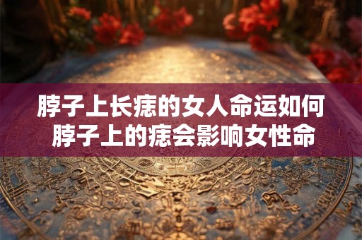 脖子上长痣的女人命运如何 脖子上的痣会影响女性命运吗