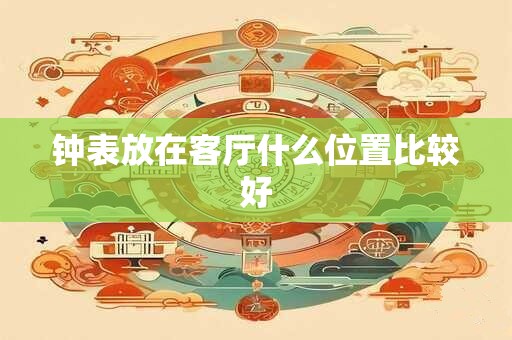 钟表放在客厅什么位置比较好